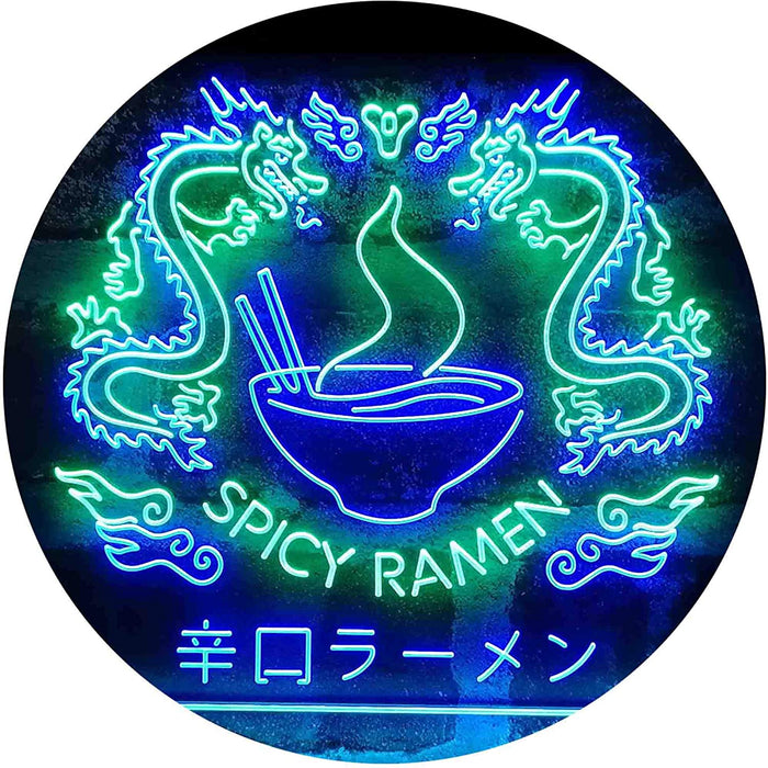 Dragon Spicy Ramen Japanese Food LED Light Sign - Way Up Gifts