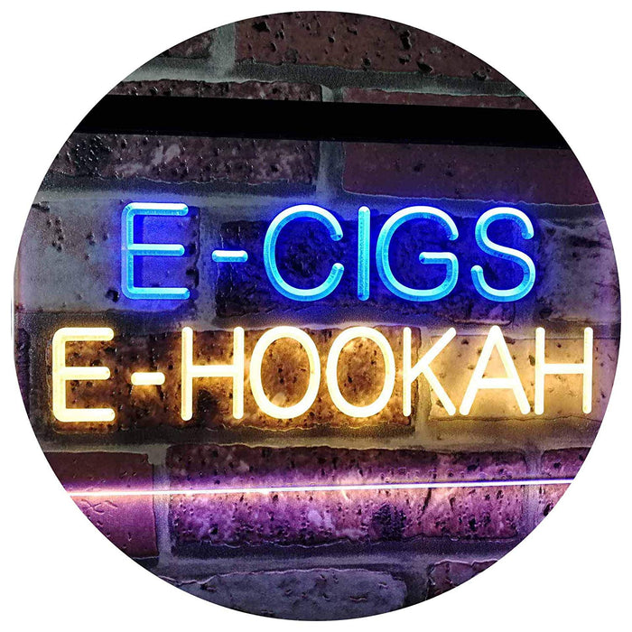 Vape Shop E-Cigs E-Hookah LED Sign - Way Up Gifts