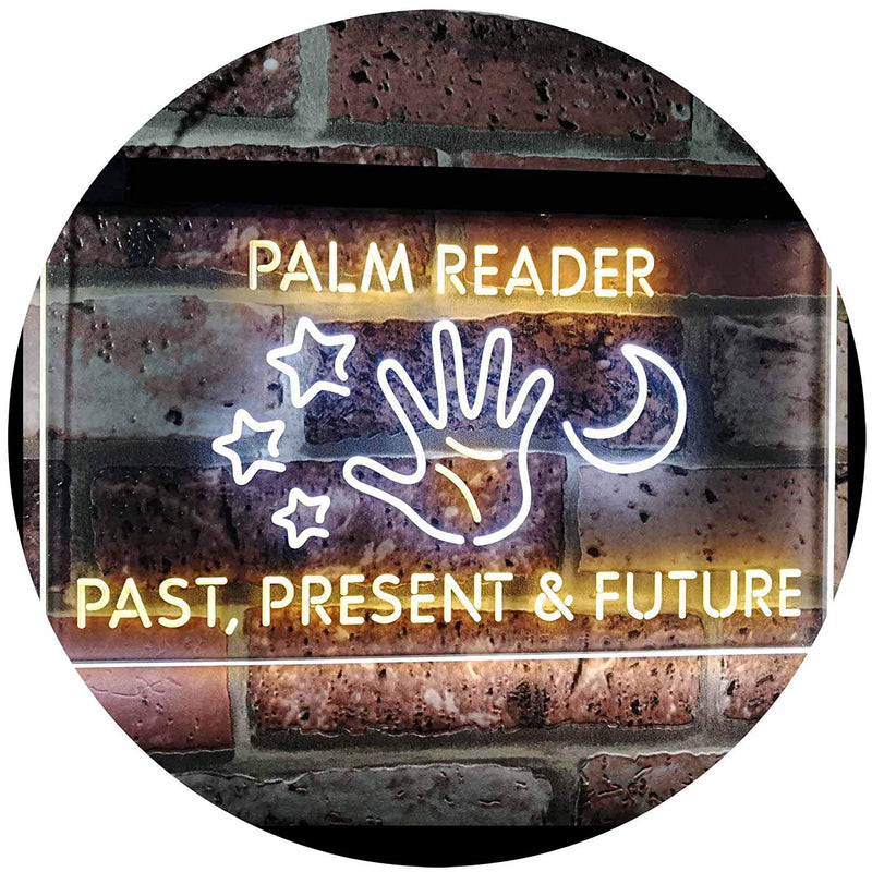 Psychic Fortune Teller Palm Reader LED Light Sign - LED Gift Works