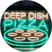 Deep Dish Pizza LED Light Sign - Way Up Gifts