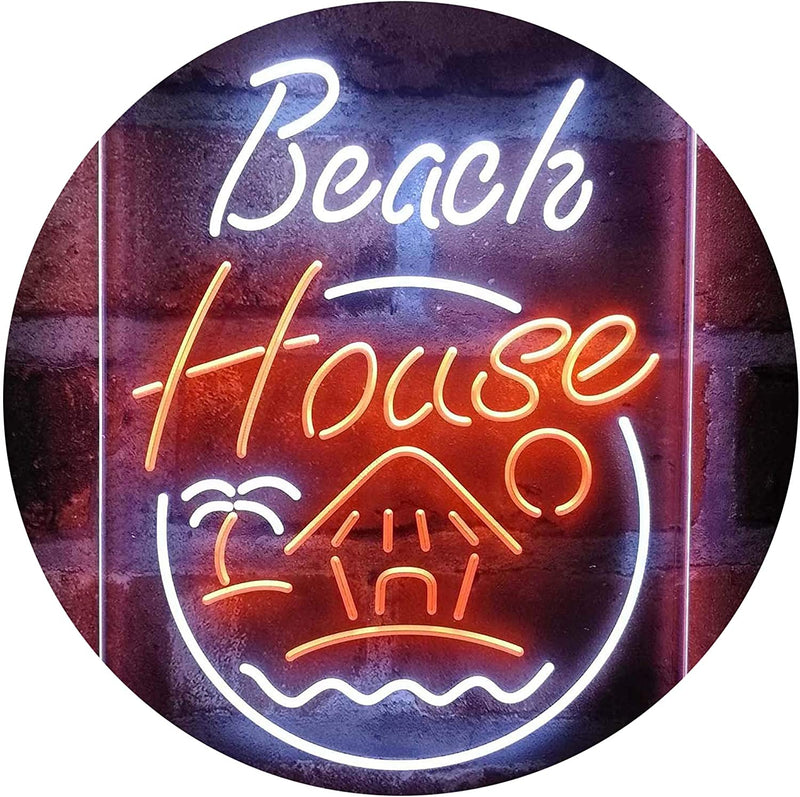 Vacation Beach House Decor Display LED Light Sign - LED Gift Works
