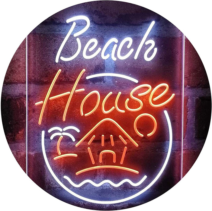 Vacation Beach House Decor Display LED Light Sign - Way Up Gifts