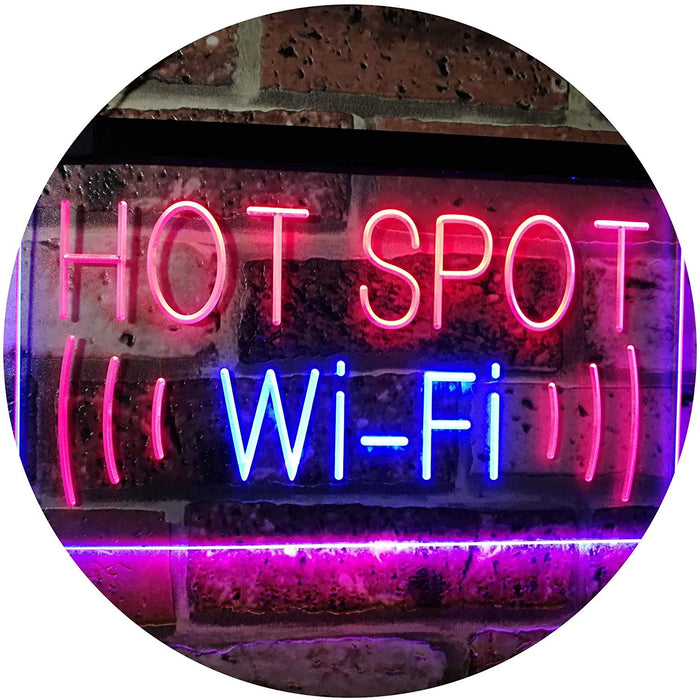 Internet Hot Spot Wi-Fi LED Light Sign - Way Up Gifts