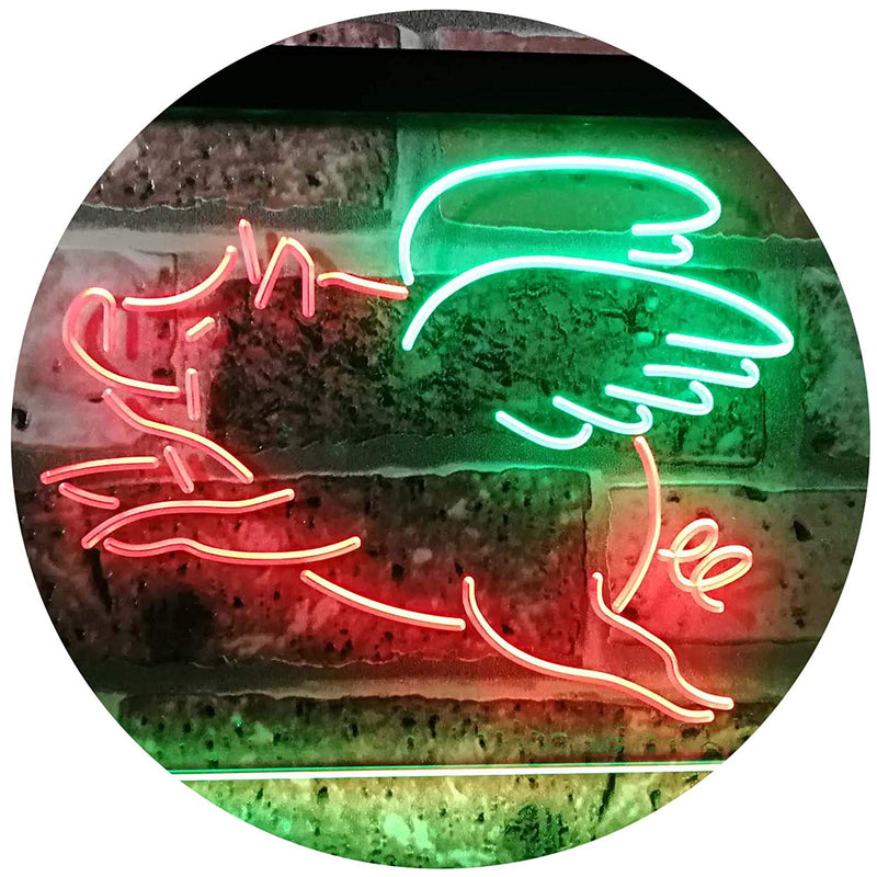 Flying Pig LED Light Sign - LED Gift Works