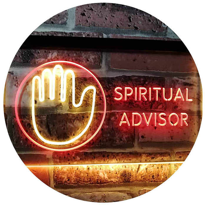 Psychic Spiritual Advisor LED Light Sign - Way Up Gifts