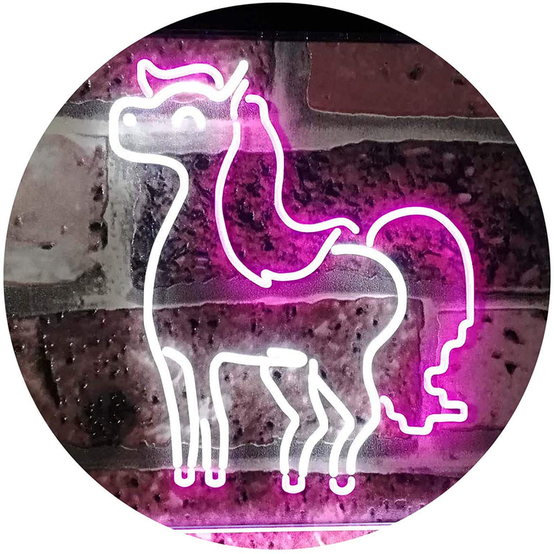 Magical Horse Pony LED Light Sign - LED Gift Works