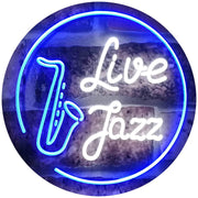 Music Live Jazz LED Light Sign - LED Gift Works