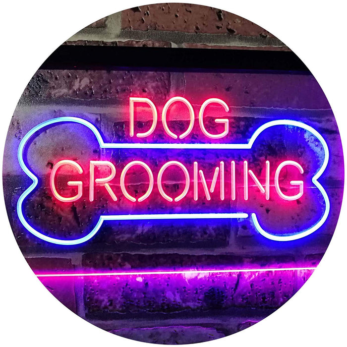 Dog Grooming LED Light Sign - Way Up Gifts