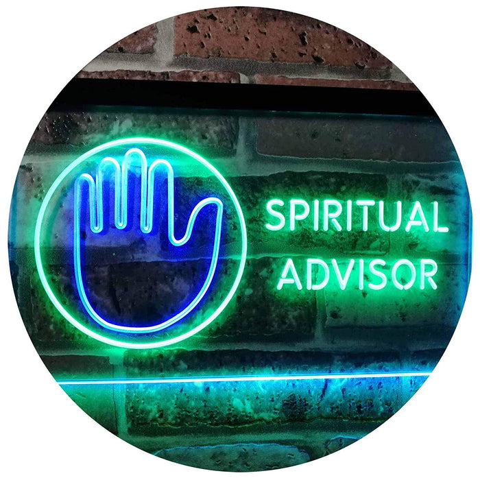 Psychic Spiritual Advisor LED Light Sign - Way Up Gifts