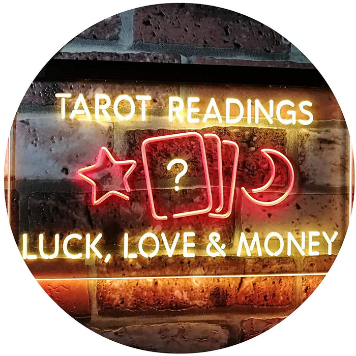 Psychic Tarot Readings LED Light Sign - Way Up Gifts