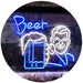 Classic Man Cave Beer LED Light Sign - Way Up Gifts
