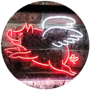 Flying Pig LED Light Sign - LED Gift Works