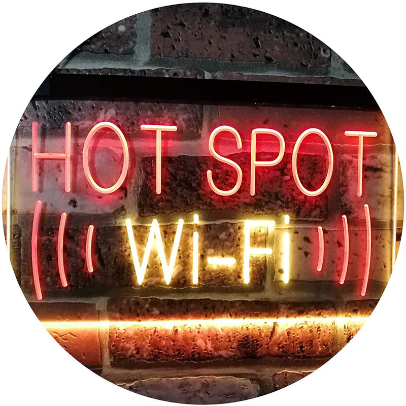 Internet Hot Spot Wi-Fi LED Light Sign - LED Gift Works