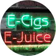 Vape Shop E-Cigs E-Juice LED Light Sign - LED Gift Works