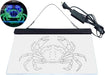 Crab Seafood Ocean Display LED Light Sign - Way Up Gifts