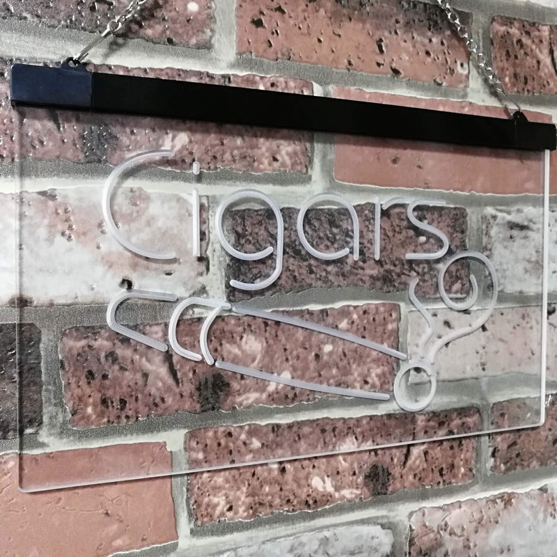 Cigars LED Light Sign - LED Gift Works
