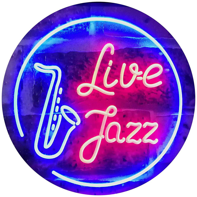 Music Live Jazz LED Light Sign - LED Gift Works