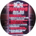Man Cave Rule Game Room LED Light Sign - Way Up Gifts