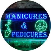 Manicures and Pedicures LED Light Sign - LED Gift Works