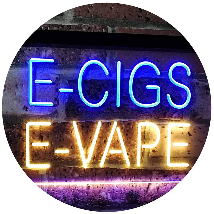 Vape Shop Vaporizers E-Cigs E-Vape LED Light Sign - Way Up Gifts