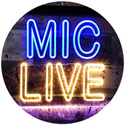 On Air Mic Live LED Light Sign - LED Gift Works