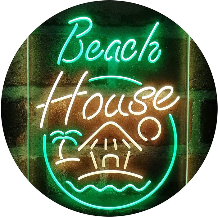 Vacation Beach House Decor Display LED Light Sign - Way Up Gifts