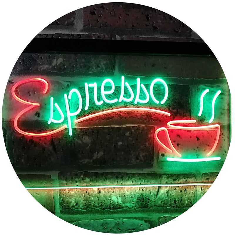Coffee Espresso LED Light Sign - LED Gift Works