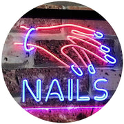 Salon Nails LED Light Sign - LED Gift Works