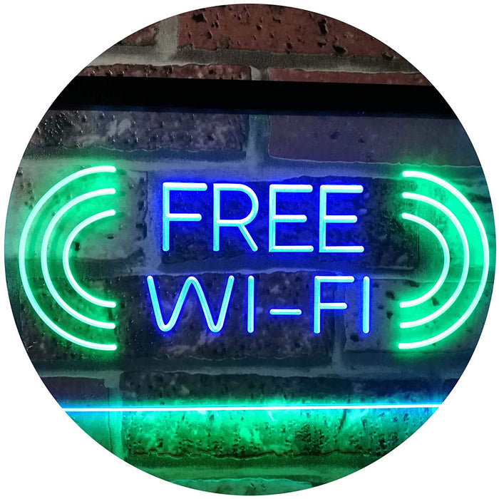 Internet Free Wi-Fi LED Light Sign - Way Up Gifts