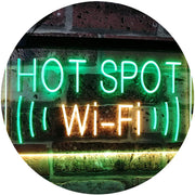 Internet Hot Spot Wi-Fi LED Light Sign - LED Gift Works