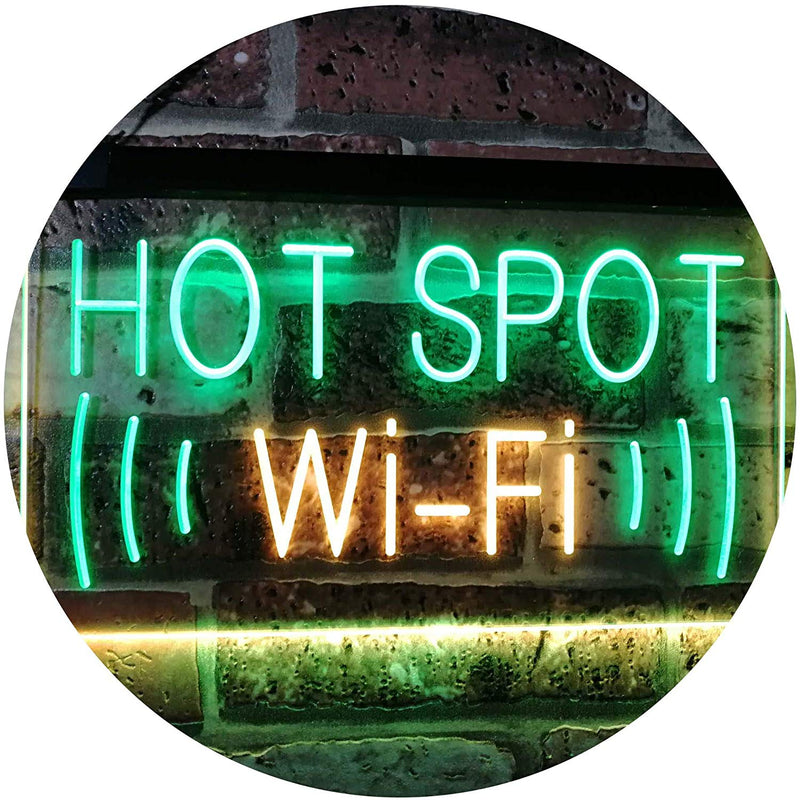 Internet Hot Spot Wi-Fi LED Light Sign - LED Gift Works