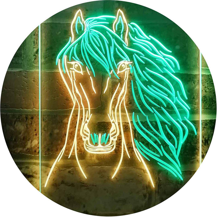 Horse Head LED Light Sign - Way Up Gifts