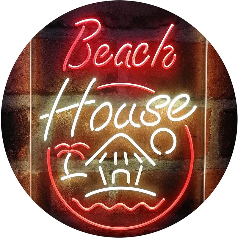Vacation Beach House Decor Display LED Light Sign - LED Gift Works
