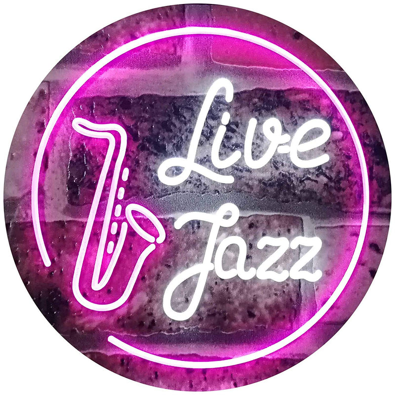 Music Live Jazz LED Light Sign - LED Gift Works