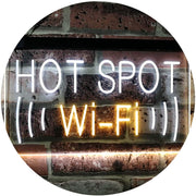Internet Hot Spot Wi-Fi LED Light Sign - LED Gift Works