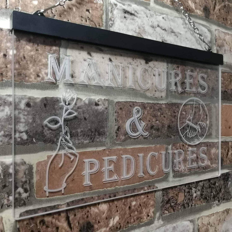 Manicures and Pedicures LED Light Sign - LED Gift Works
