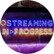 Streaming in Progress Display LED Light Sign - LED Gift Works