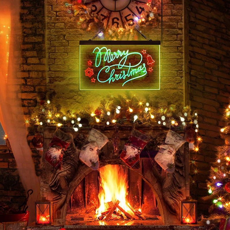 Merry Christmas LED Light Sign - LED Gift Works