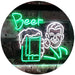 Classic Man Cave Beer LED Light Sign - Way Up Gifts
