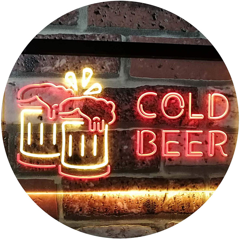 Cold Beer LED Light Sign - LED Gift Works