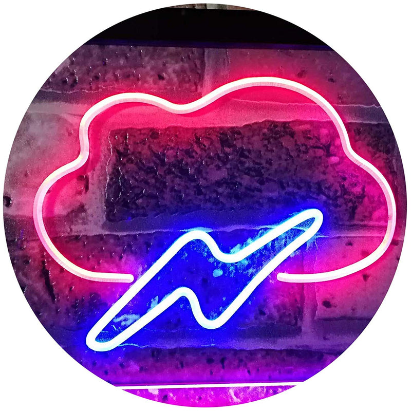 Cloud Lightning Kid's Room Decor LED Light Sign - LED Gift Works