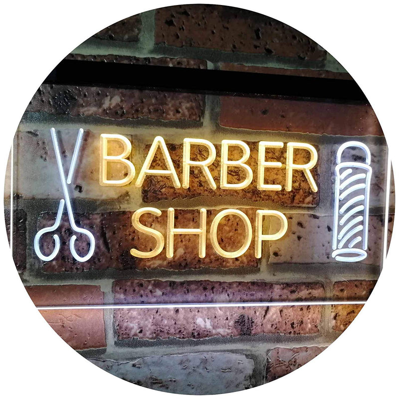 Barber Shop LED Light Sign - LED Gift Works