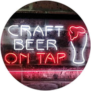 Craft Beer On Tap LED Light Sign - LED Gift Works