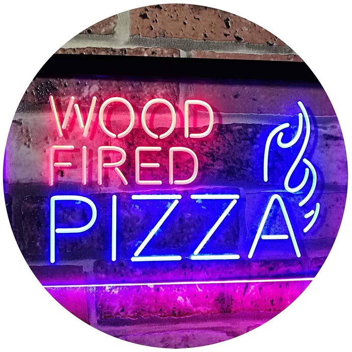 Wood Fired Pizza LED Light Sign - Way Up Gifts