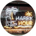 Beach Theme Happy Hour LED Light Sign - Way Up Gifts