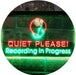 On Air Quiet Please Recording in Progress LED Light Sign - Way Up Gifts