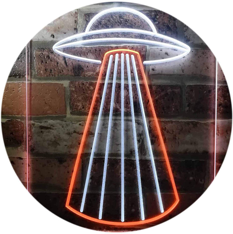 Space Ship UFO LED Light Sign - LED Gift Works