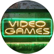 Video Games LED Light Sign - LED Gift Works