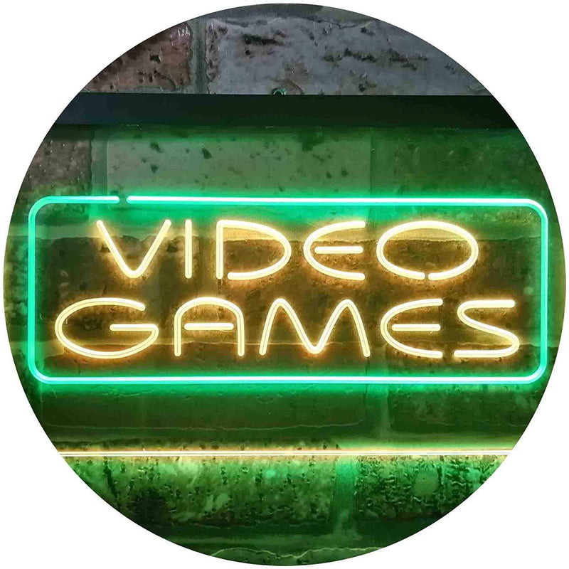 Video Games LED Light Sign - LED Gift Works