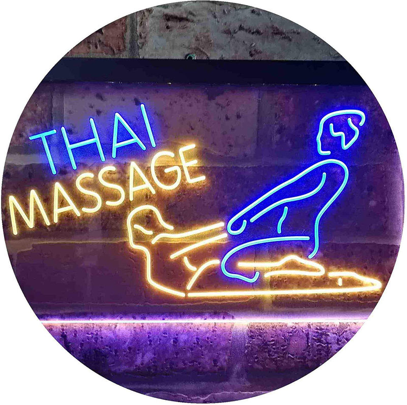 Thai Massage LED Light Sign - LED Gift Works